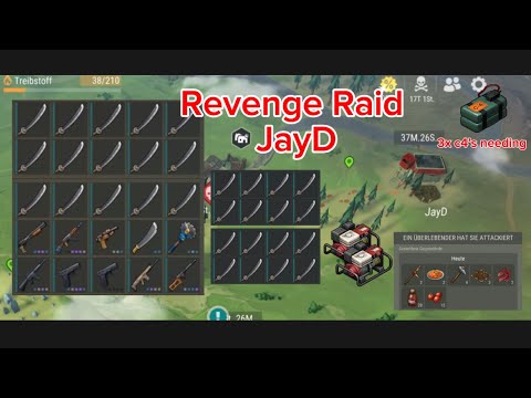 LDOE Revenge Raid JayD | 33x KATANAS - Super Raid | LAST DAY ON EARTH | ldoe | 3x c4’s needing