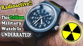 This Tritium Military Watch Is UNDERRATED! (Stocker & Yale Sandy 184 Review)