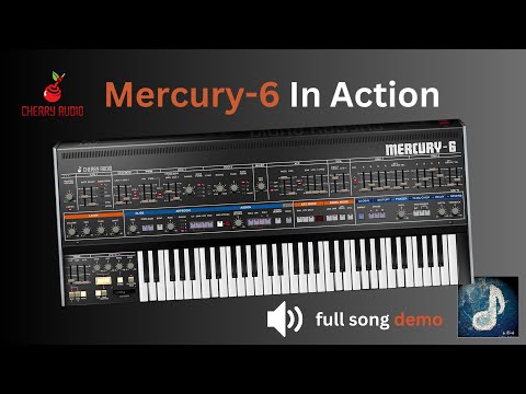 Cherry Audio Mercury-6 In Action (Full Song)