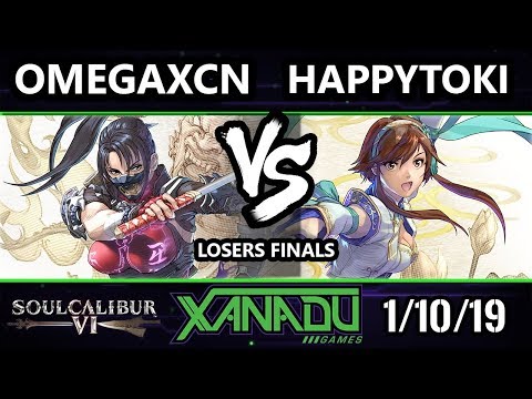 F@X 284 SC6 - Happytoki (Xianghua, Groh) Vs. OmegaXcn (Taki, Raphael) Soulcalibur VI Losers Finals