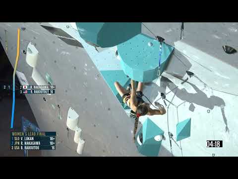 Brooke Raboutou 🇺🇸 Briancon 2022 🇫🇷 Lead Final