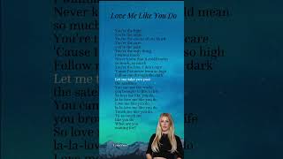 Download lagu Love Me Like You Do~Ellie Goulding lyrics #ytshorts #music #lyrics #song mp3