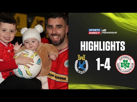 GORMLEY HAT-TRICK! | Dungannon Swifts 1-4 Cliftonville | #sportsdirectprem