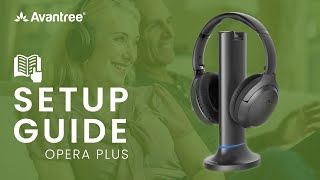 Connecting Wireless Headphones with Any TV - How to Use the Avantree Opera Plus: Video Guide
