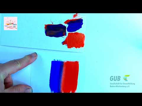 KunstNatur - 1 Pinselstrich, 2 Farben