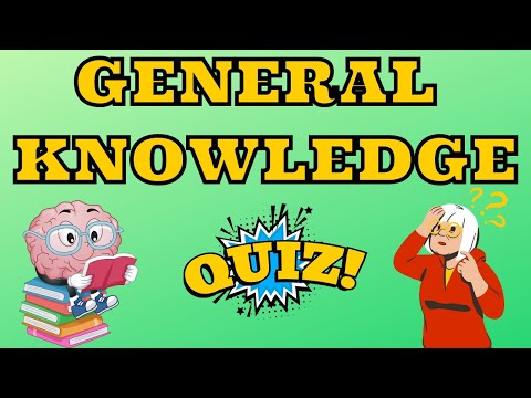 General Knowledge Quiz -- 25 Questions  with 10 Seconds to Answer Each - GK Pub Quiz Trivia