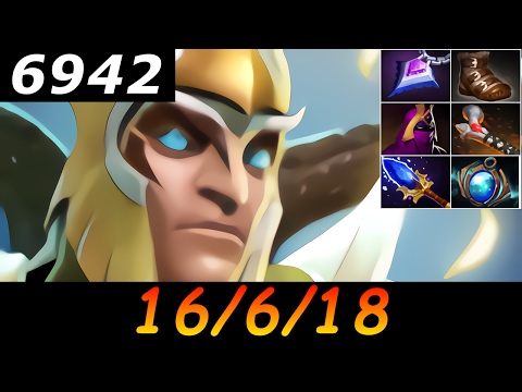 Dota 2 Skywrath Mage 6942 MMR 16/6/18 (Kills/Deaths/Assists) Ranked Full Gameplay