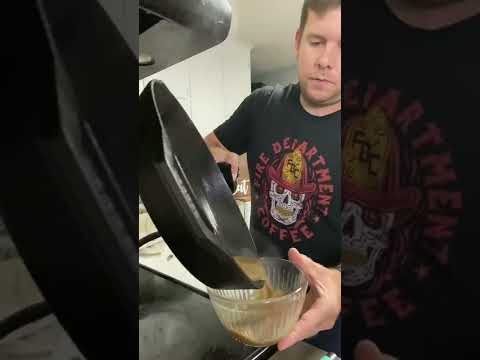 Country Ham and Red eye gravy #breakfast #countryham #firedeptcoffee