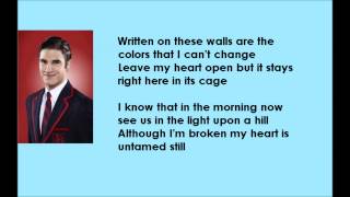 GLEE - The Story Of My Life - Lyrics