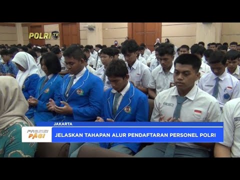 SOSIALISASI PENERIMAAN POLRI KE PELAJAR OLEH POLRES METRO JAKBAR