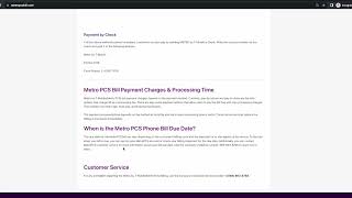 How to Pay Metro PCS Bill
