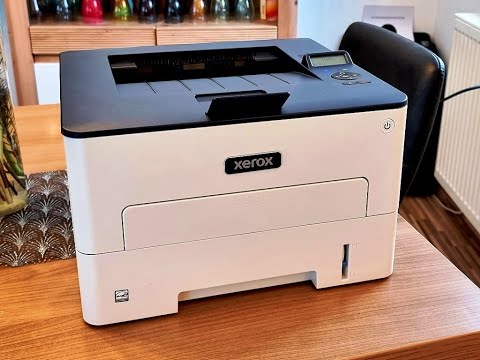 XEROX B230 nespalvotas spausdintuvas video