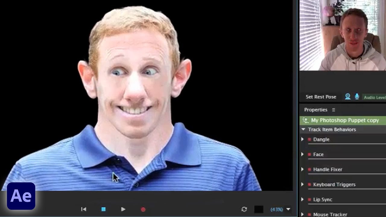 Make Yourself into a Cartoon Puppet (Character Animator Tutorial)