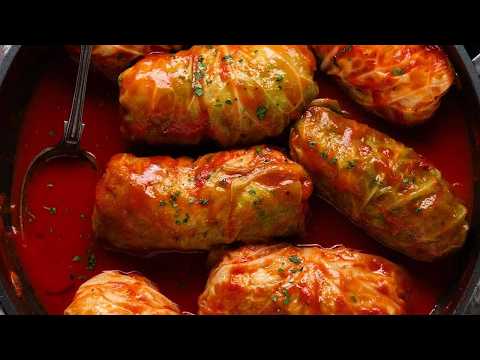 Polish Cabbage Rolls - Gołąbki