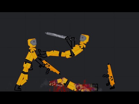 Hazmat Units Fight Each Other In People Playground