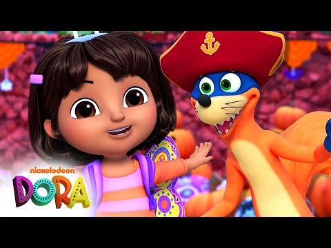 Dora and Swiper Get Their Halloween Candy Swiped! 🍬 | Dora & Friends