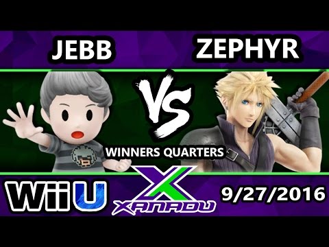 S@X 169 - Jebb (lucas) Vs. Zephyr (Cloud) SSB4 Winners Quarters - Smash Wii U - Smash 4
