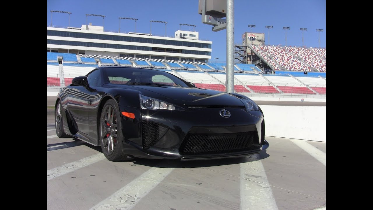 2012 Lexus LFA race track test drive