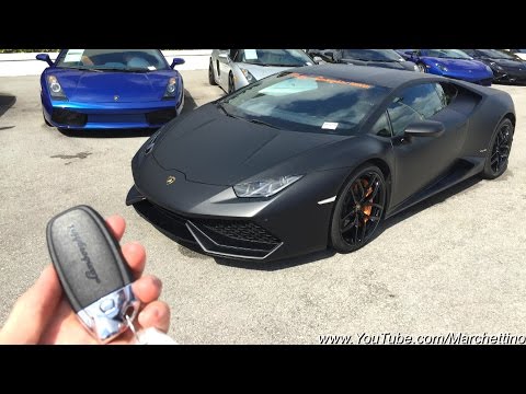 ランボルギーニ・フラカンの概要とラウドなレースエキゾーストサウンド (Lamborghini Huracan - Overview and LOUD Race Exhaust Sound!)