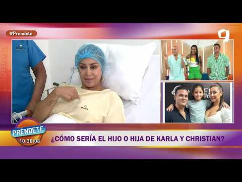 ¿Cómo sería la hija de Karla Tarazona y Christian Domínguez?