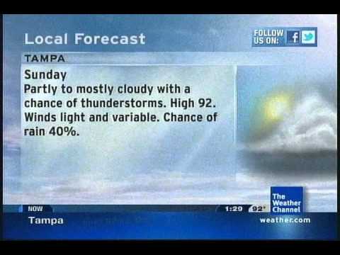 Local Forecast Double Take - July 30, 2011 - 1:28 PM ET