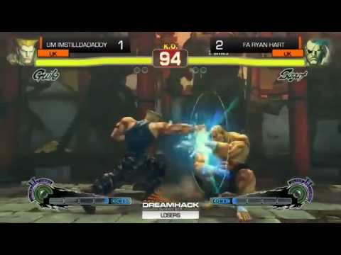 USF4 -  ImStillDaDaddy vs Ryan Hart - Top 8 - DreamHack Summer 2015 - 13~16.6.2015