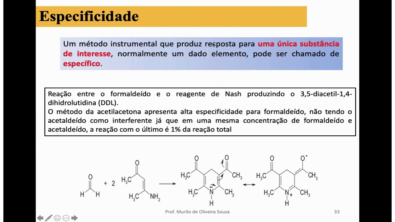 Introdução a Validação de Métodos Analíticos - Parte II