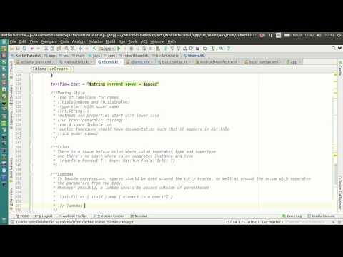 Android Kotlin Tutorial 027 Coding Conventions Lambda