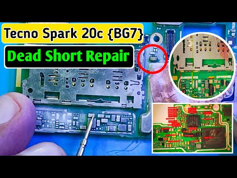 Tecno Spark 20c {BG7} Dead Solution | Tecno Spark 20c Full Short Repair Step By Step