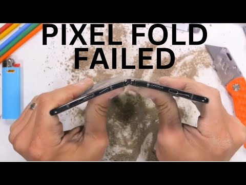 Google Pixel Fold Sub Par Build Quality Not On Same Level As Samsung Galaxy Z Fold 5 Durability Fail