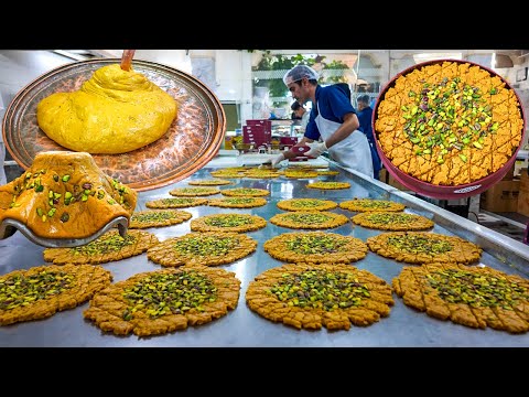 Making Persian Saffron Toffee Since 1986 | Sohan #persiancuisine