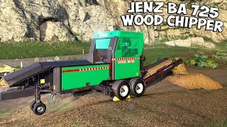 Farming Simulator 19 | CHIPPING WOOD - JENZ BA 725