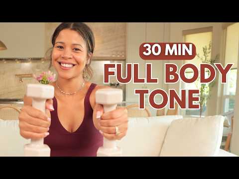 Full Body Dumbbell Burn & Tone (Beginner-Friendly)