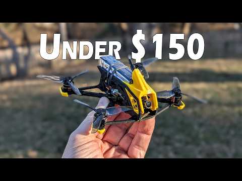 Cheap Parts, BIG Performance // Budget Freestyle Drone // DarwinFPV BabyApe III   review