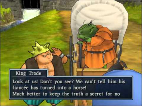 87 Dragon Quest 8 Cut-scene - Leaving Argonia With Prince Charmles