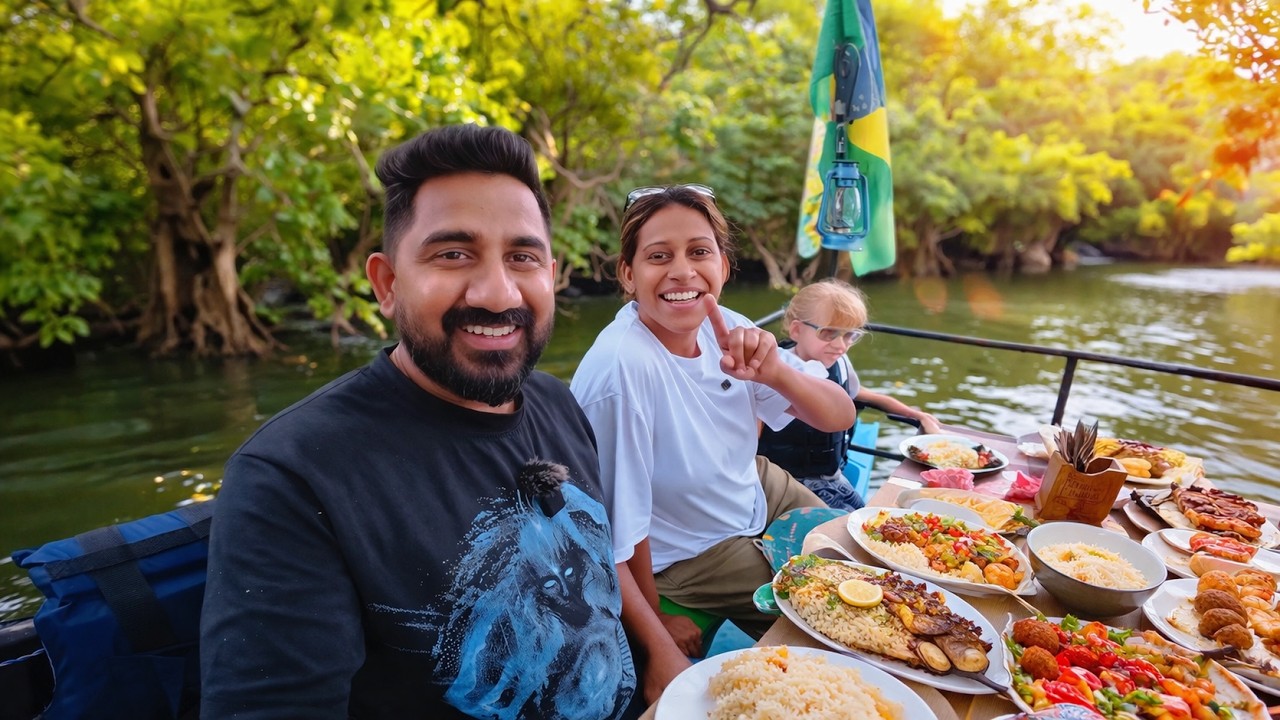 කන්තලේ වැවේ රැයක් Sleeping by Kantale Lake for 2 Nights! | Boat Lunch, Kayak & More
