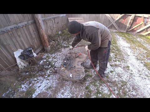 ПРИКОЛЫ ПРИ СНЯТИИ БЕНЗОБАКА СУБАРУ forester SF, замена клапана вентиляции топливного бака