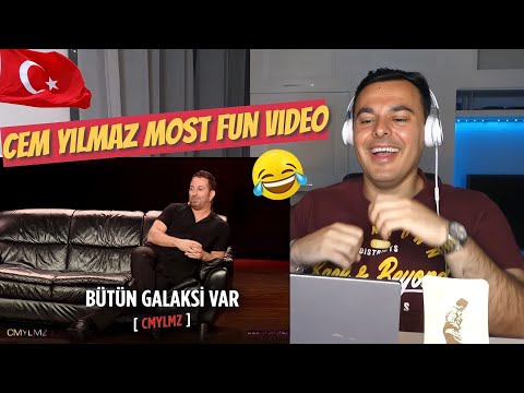 Italian Reaction To Cem Yılmaz | Bütün Galaksi var. 🇹🇷 🤣🤣🤣