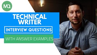 Technical Writer Interview Questions with Answer Examples