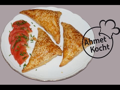 Rezept: Blätterteig mit Hackfleischfüllung | AhmetKocht | kochen | Folge 132