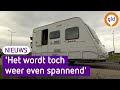 Lange rijen voor teststraten voor de vakantie