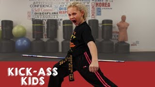 9-Year-Old Ninja Is 4-Time World Champion | KICK-ASS KIDS