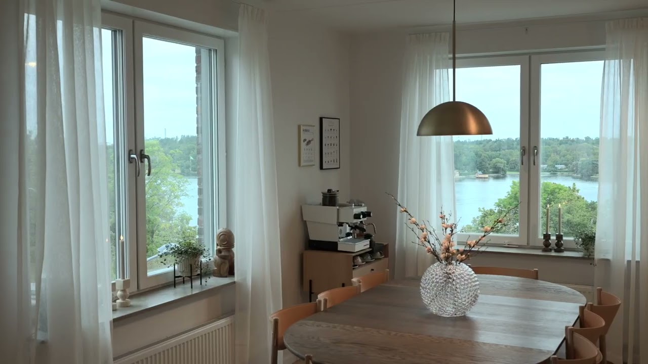 4 rum Lägenhet på Kvarnholmsvägen 126, 2 tr Nacka - Kvarnholmen Nacka kommun - video