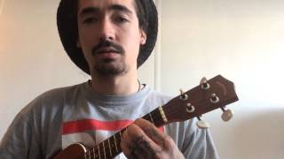 Tutorial how to play Coolio - Gangsters Paradise on the ukulele