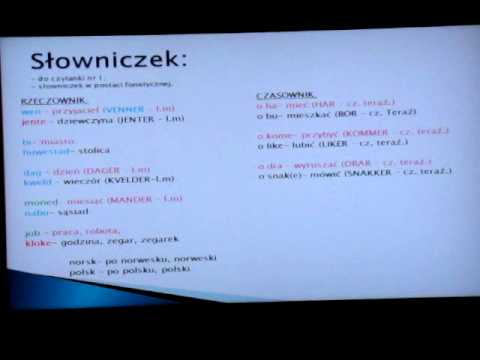 Kurs Języka Norweskiego lekcja 5 Szkoła Norge