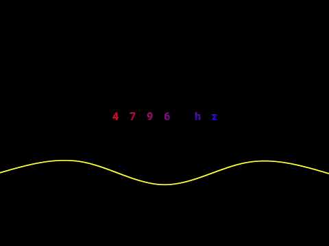ⒽⓏ 4796 HZ FREQUENCY TONE 15 MINUTS ЧАС 🔥🎵 🎧