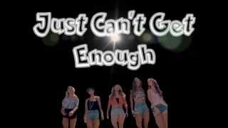 The Saturdays - Just Can&#39;t Get Enough (Lyrics!)