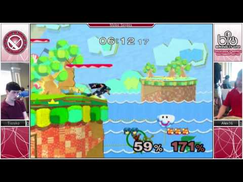 BIO TMG Melee Singles WR3 - Tieske (Marth) vs. Alex16 (Fox)