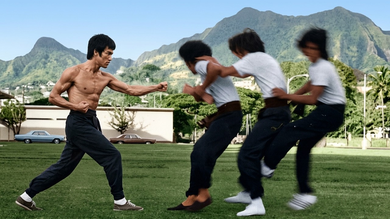 Bruce Lee - If It Wasn't Recorded You Wouldn't Believe It! [Remastered/Colorized]