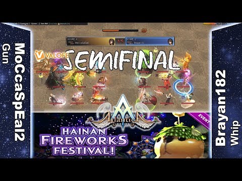 Titan 08/07/2018 AM: Semifinal - MoCcaSpEal2 vs Brayan182 - Atlantica Online Valofe